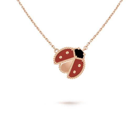 Lucky Spring Pendant 18K Gold Necklace