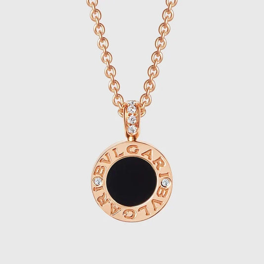 Bvlgari Black Ceramic 18K Gold Necklace