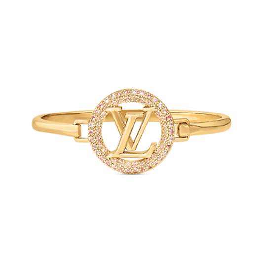 Louis Vuitton Louise Tresor 18K Gold Bracelet