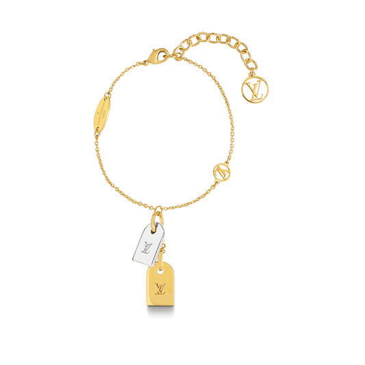 Louis Vuitton Nanogram 18K Gold Bracelet