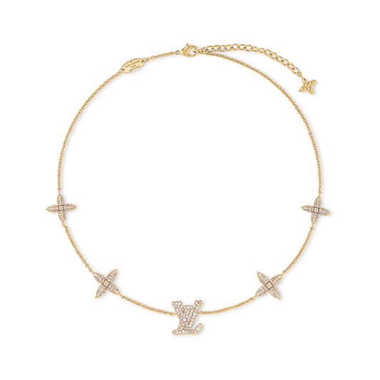 Louis Vuitton Iconic Tresor 18K Gold Necklace