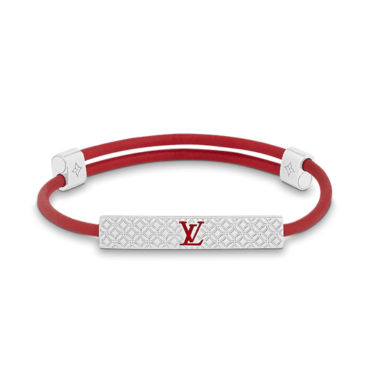 Louis Vuitton Champs Elys ̈¦es Red 18K Gold Bracelet