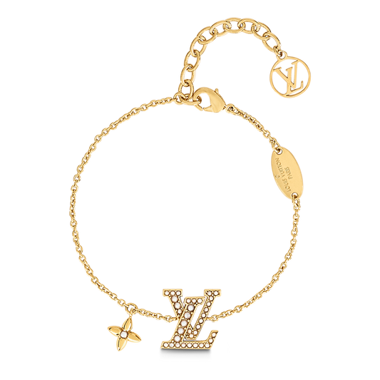 Louis Vuitton Iconic Pearls 18K Gold Bracelet