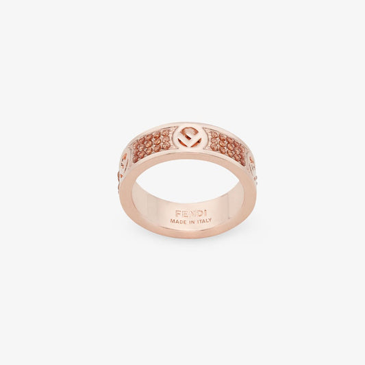 Fendi Is 18K Rose Gold Ring