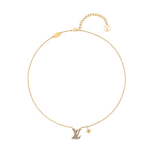 Louis Vuitton Iconic Pearls 18K Gold Necklace