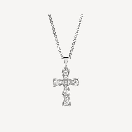 Diamond Pendants 18K Gold Necklace