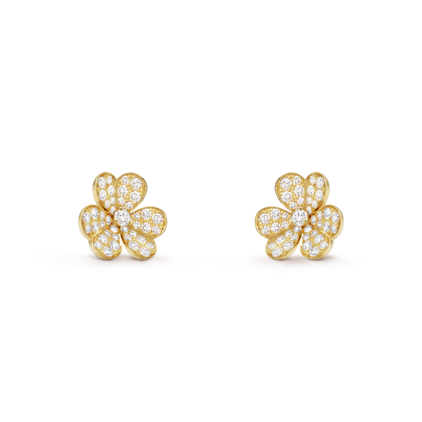 Frivole Small Model 18K Yellow Gold Earrings