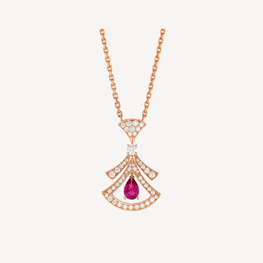 Bvlgari BVLGARI Dream Pearls Diamond 18K Gold Necklace