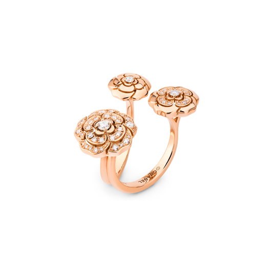 Chanel Extrait De Cam ̈¦lia 18K Gold Ring