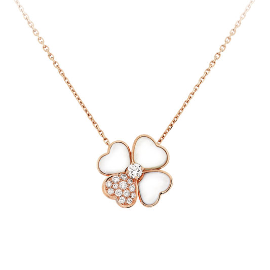 Cosmos Clip pendant 18K Gold Necklace