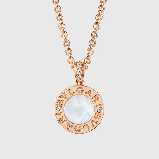 Bvlgari White Ceramic 18K Gold Necklace