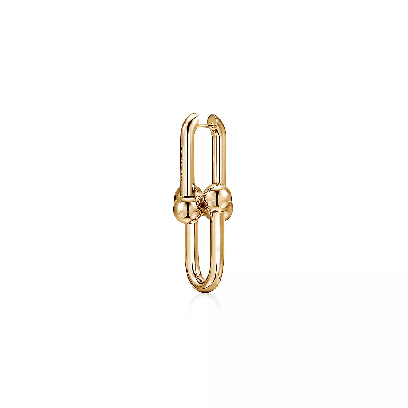 Tiffany HardWear Extra Large Link 18K Gold Earrings