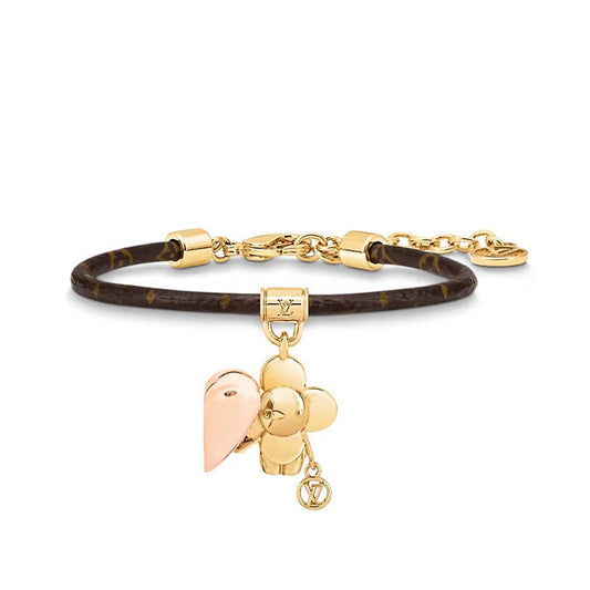 Louis Vuitton Vivienne Amour 18K Gold Bracelet