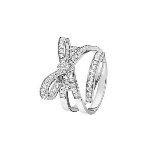 Chanel Diamonds Knot 18K Gold Ring
