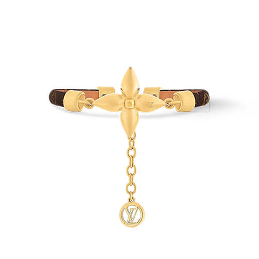 Louis Vuitton Louisette 18K Gold Bracelet