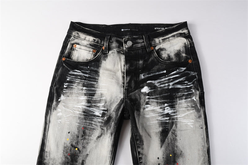 PURPLE  Fashion Jeans 9111