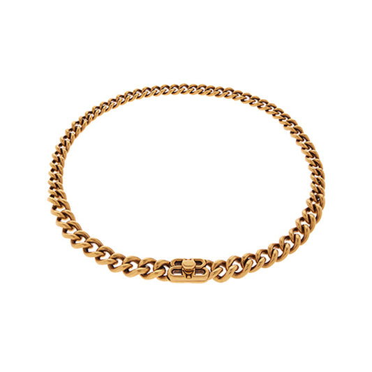 Balenciaga Monaco Chain 18K Gold Necklace