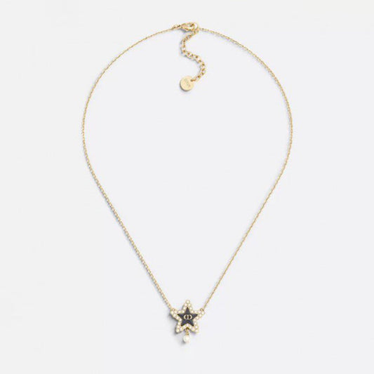 Dior Petit Lucky Baroque 18K Gold Necklace