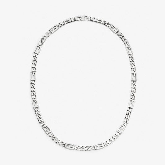 Fendi Baguette Chain 18K Gold Necklace