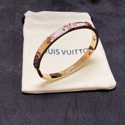 Louis Vuitton Idylle Blossom Pink 18K Gold Bracelet