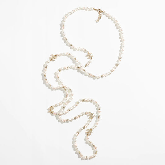 Chanel Pearl Choker 18K Gold Necklace