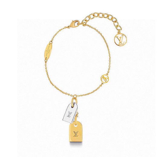 Louis Vuitton Monogram 18K Gold Bracelet