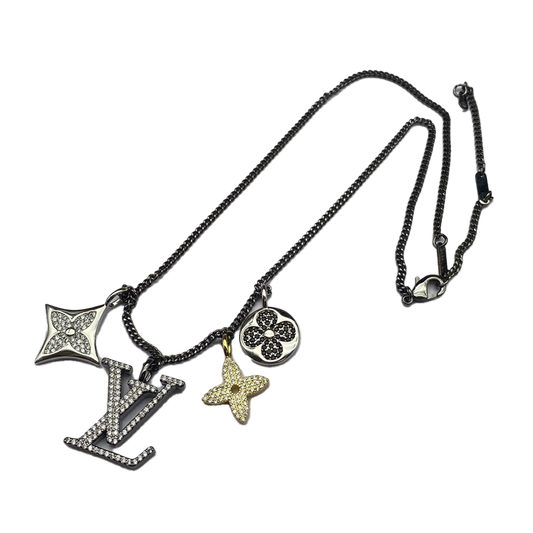 Louis Vuitton Turquoise 18K Gold Necklace