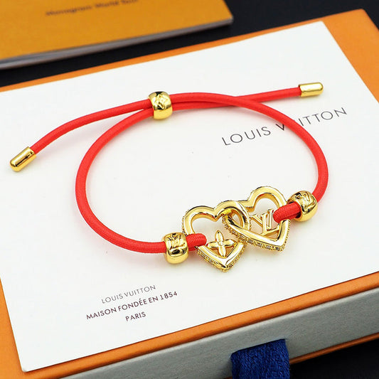 Louis Vuitton My Love Red 18K Gold Bracelet