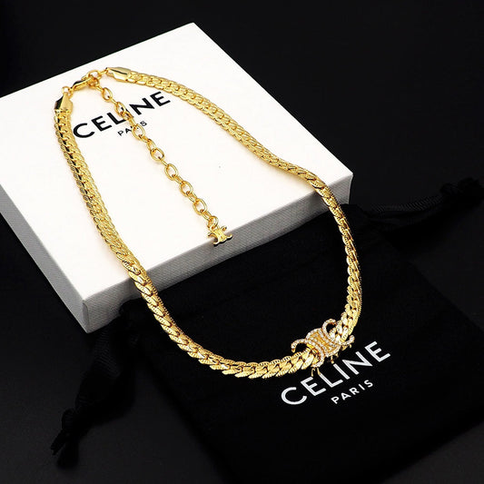 Celine Diamonds 18K Gold Necklace