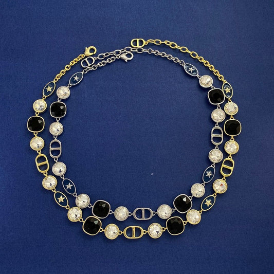Dior Color Crystal 18K Gold Necklace