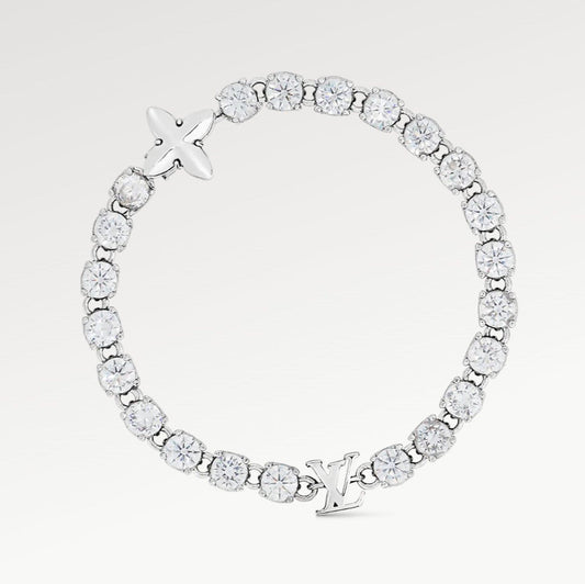 Louis Vuitton Crystals 18K Gold Bracelet