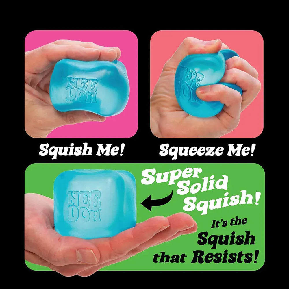 Schylling NeeDoh Nice Cube - 2.25 Premium Sensory Stress Relief Toy