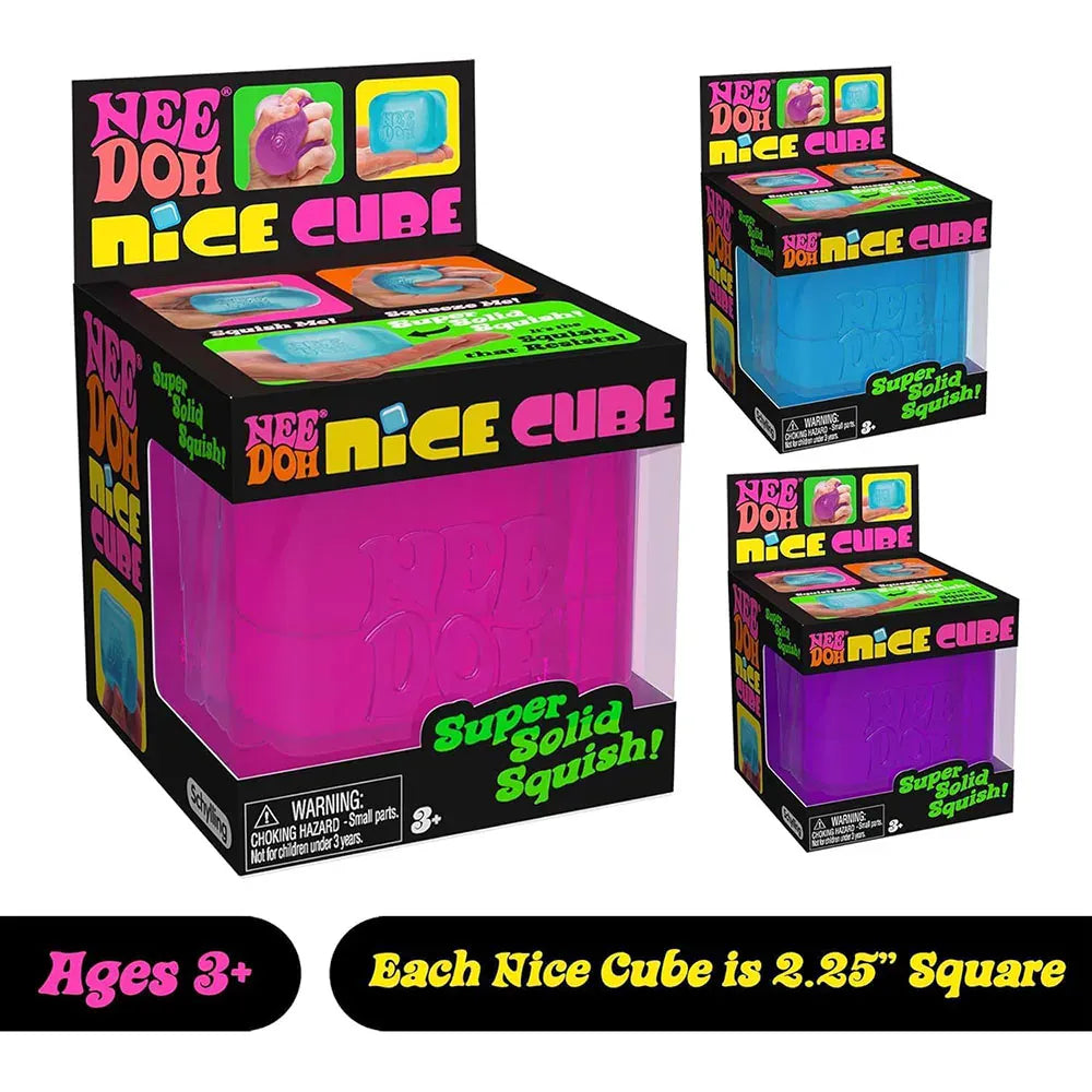Schylling NeeDoh Nice Cube - 2.25 Premium Sensory Stress Relief Toy