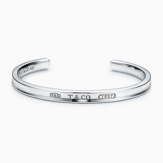Tiffany 1837 Cuff 18K Gold Bracelet